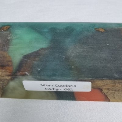 Bloco de Madeira Estabilizada para Cabo de Faca — Cod 062