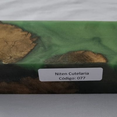 Bloco de Madeira Estabilizada para Cabo de Faca — Cod 077