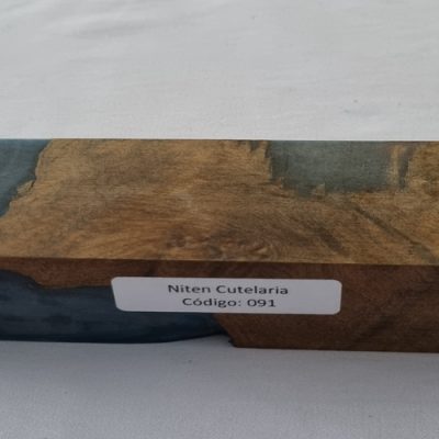 Bloco de Madeira Estabilizada para Cabo de Faca — Cod 091 (Ref 91)