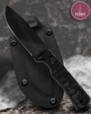 Faca EDC Artesanal Aço Carbono Cabo Micarta 19,5 cm Lâmina 9 cm — Lucas Cutelaria (Ref 192)