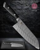 Faca de Cozinha Japonesa Santoku Aço Damasco 32,5 cm — Shun Cutlery
