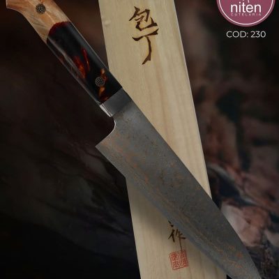 Faca de Cozinha Japonesa 33 cm — Takeshi