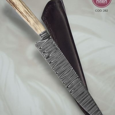 Faca Gaúcha Artesanal Aço Damasco 35 cm — Sandro Blauth