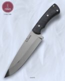 Faca Utilitária Artesanal Aço Inox Cabo Madeira 27 cm — Dante