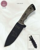 Faca Utilitária Artesanal Aço Inox 14C28N Cabo Micarta 28 cm — Fabio Souza
