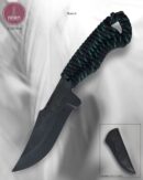 Faca Utilitária Artesanal Aço Carbono Cabo Paracordo 25,5 cm — Boeck