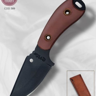 Faca EDC Artesanal Aço Carbono Cabo Celeron 16 cm — Ricardo Vilar