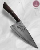 Faca Chef Artesanal Cabo Madeira Estabilizada 29 cm — J.c
