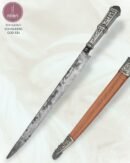 Facão Gaúcho Artesanal Aço Carbono Cabo Madeira e Prata 42 cm — Broqua e Scholberg