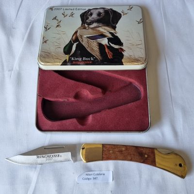 Canivete Winchester King Buck 2007 Cabo Madeira 22 cm