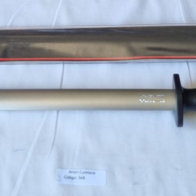 Chaira de Afiar Profissional Estriada e Diamantada 43 cm — F. Dick