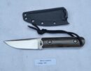Faca EDC Artesanal Aço Inox Cabo Micarta 18 cm — Achiles Queiroz (Ref 591)