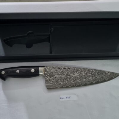 Faca de Cozinha Chef Aço Damasco 33 cm — Kramer x Zwilling (Ref 605)